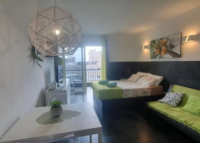 Actico Whit Ocean View 아파트 플라야데라스아메리카스